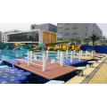 Hexagonal Water Floating Dock Plastic Pontoon Modular Useful PE Buoy High Buoyancy Pontoons Jet Ski Platform